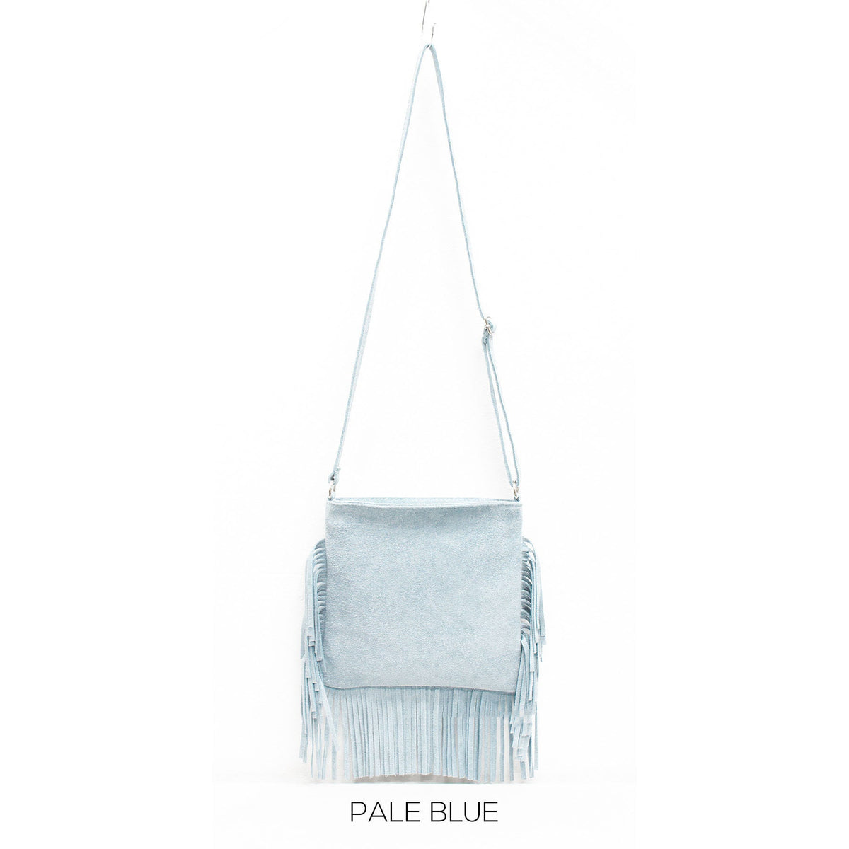 Genuine Suede Leather Italian Fringed Bag Crossbody Ladies Shoulder Bag Spring/Summer Messenger bag Parties Evening Bag Made in Italy