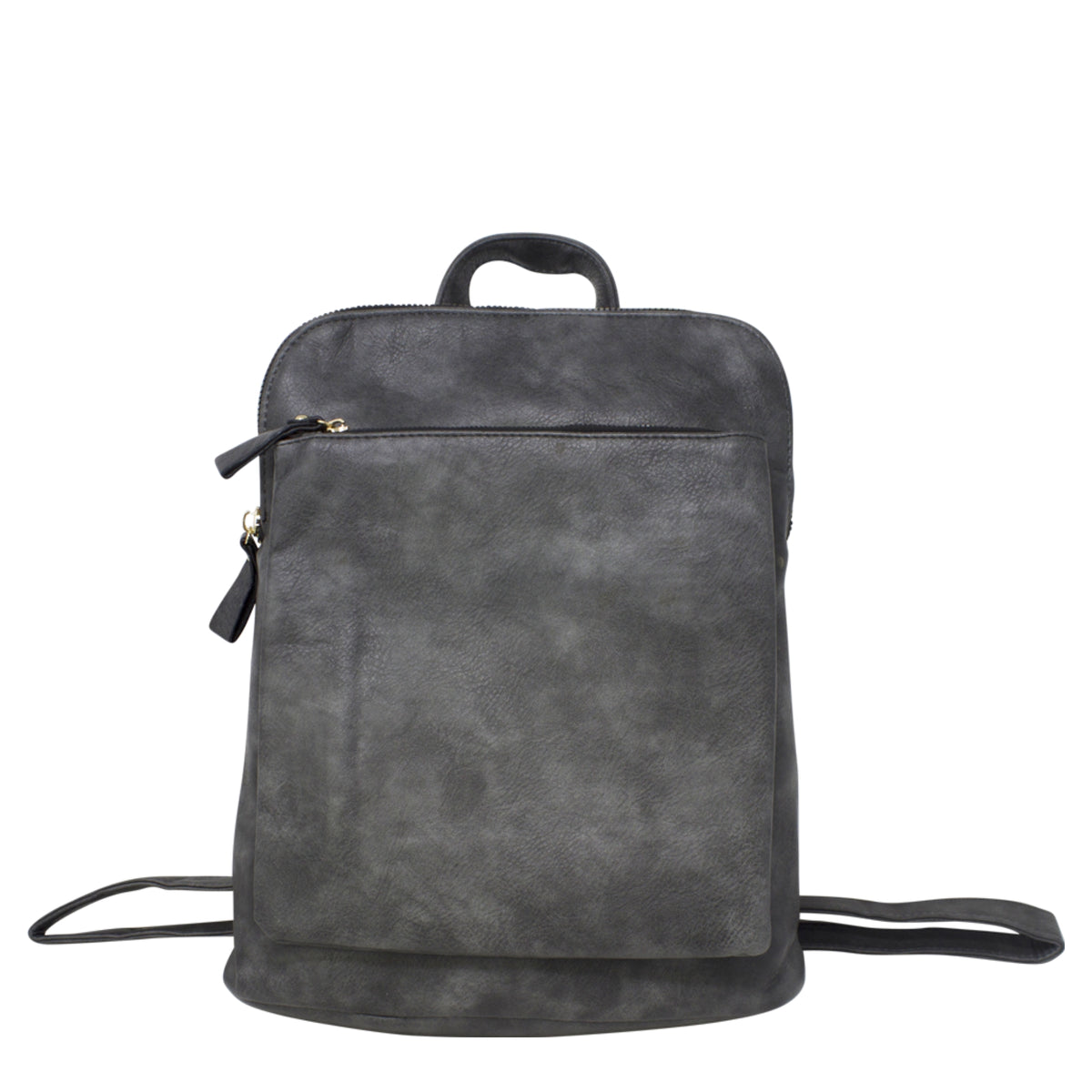Vegan Faux Leather Simple Minimalistic Back Pack