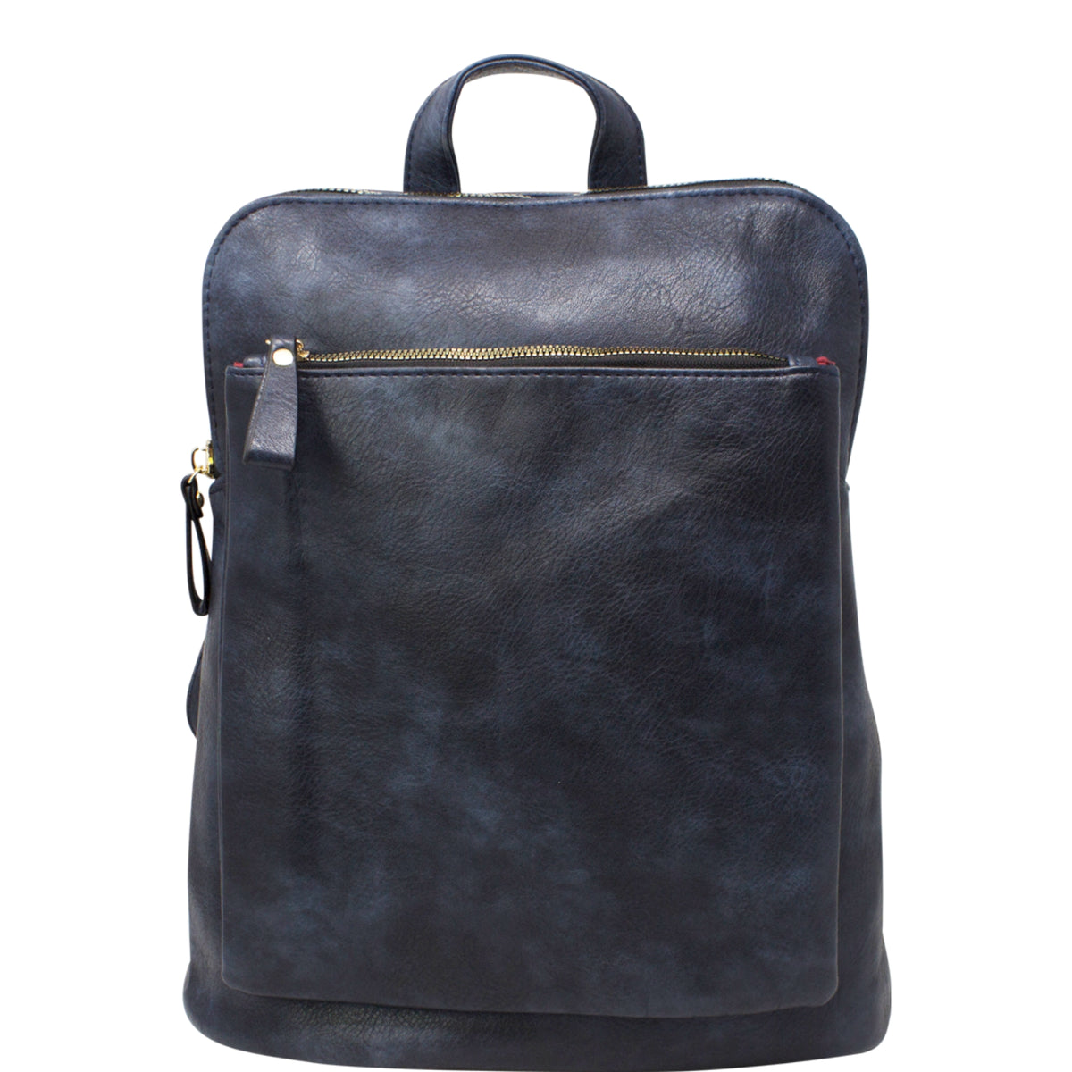 Vegan Faux Leather Simple Minimalistic Back Pack