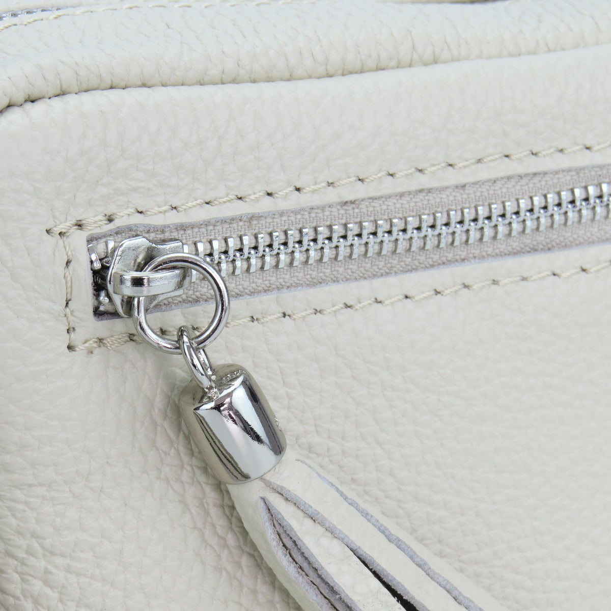 Italian Leather Cross Body Camera Bag