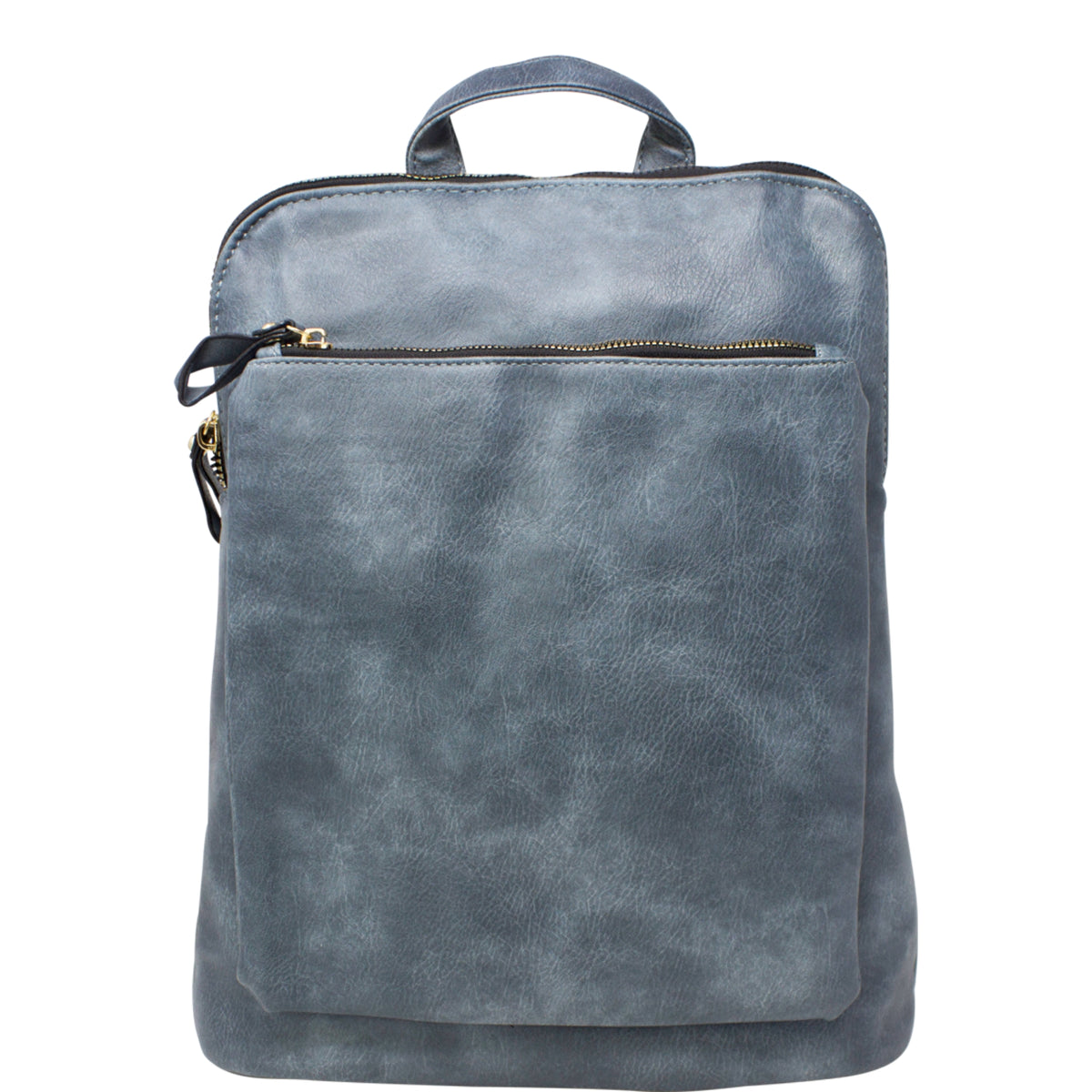 Vegan Faux Leather Simple Minimalistic Back Pack