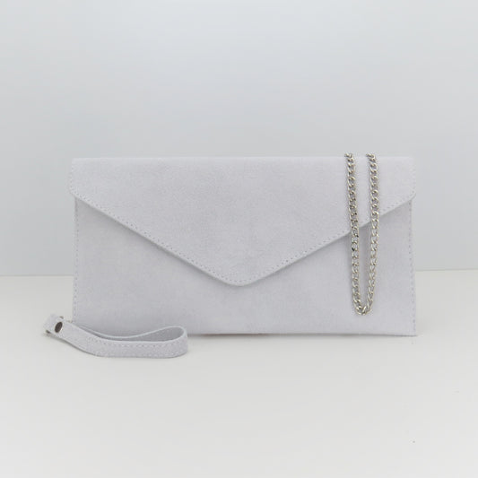 Moonstone Envelope Clutch Bag with chain strap