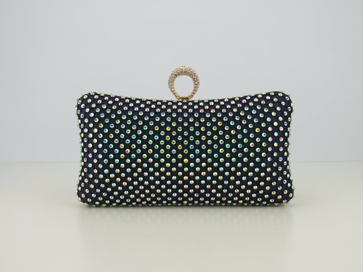 Sparkly Diamante Clutch