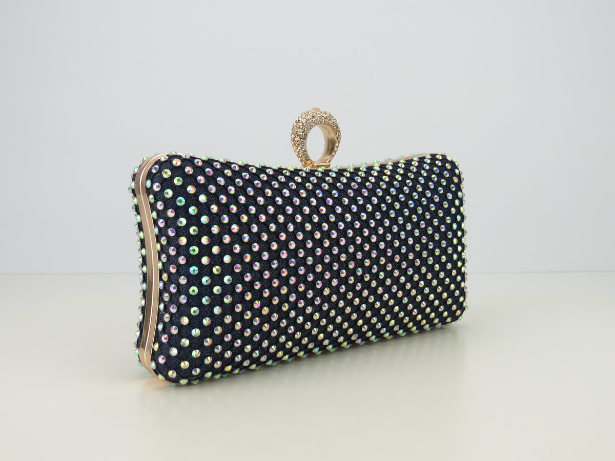 Sparkly Diamante Clutch