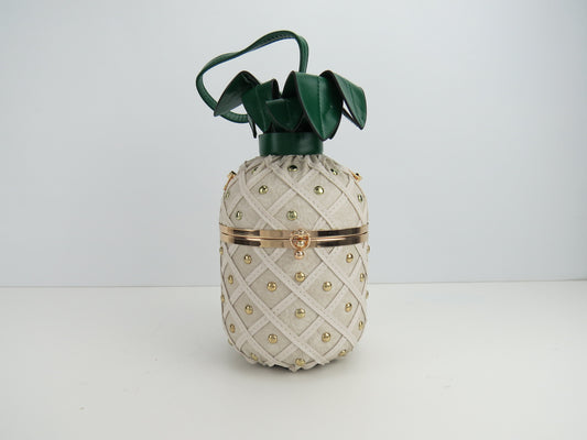 White Pineapple Bag