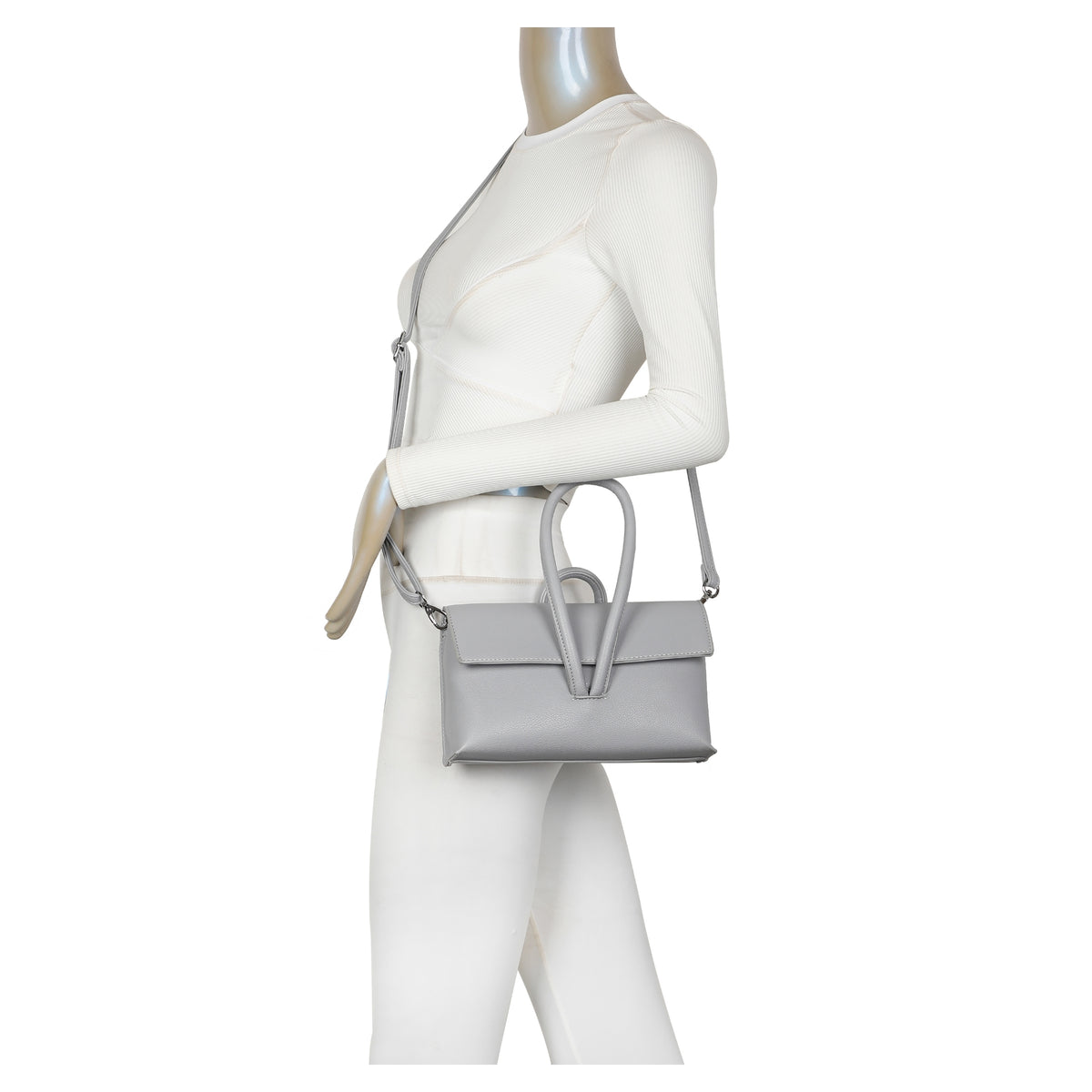 Stylish Crossbody Handbag Eco Friendly Vegan Faux Leather