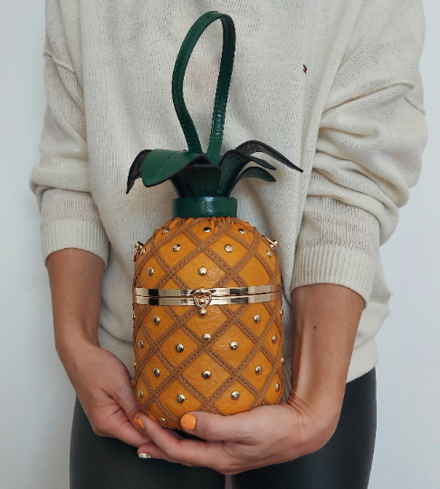 Yellow Pineapple Bag