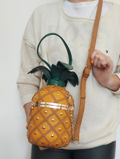 Yellow Pineapple Bag