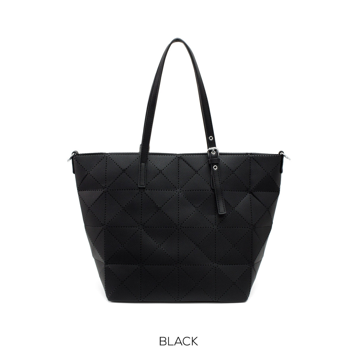 Geometric Shapes Large Tote Bag