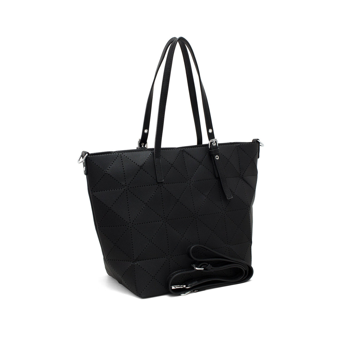 Geometric Shapes Large Tote Bag