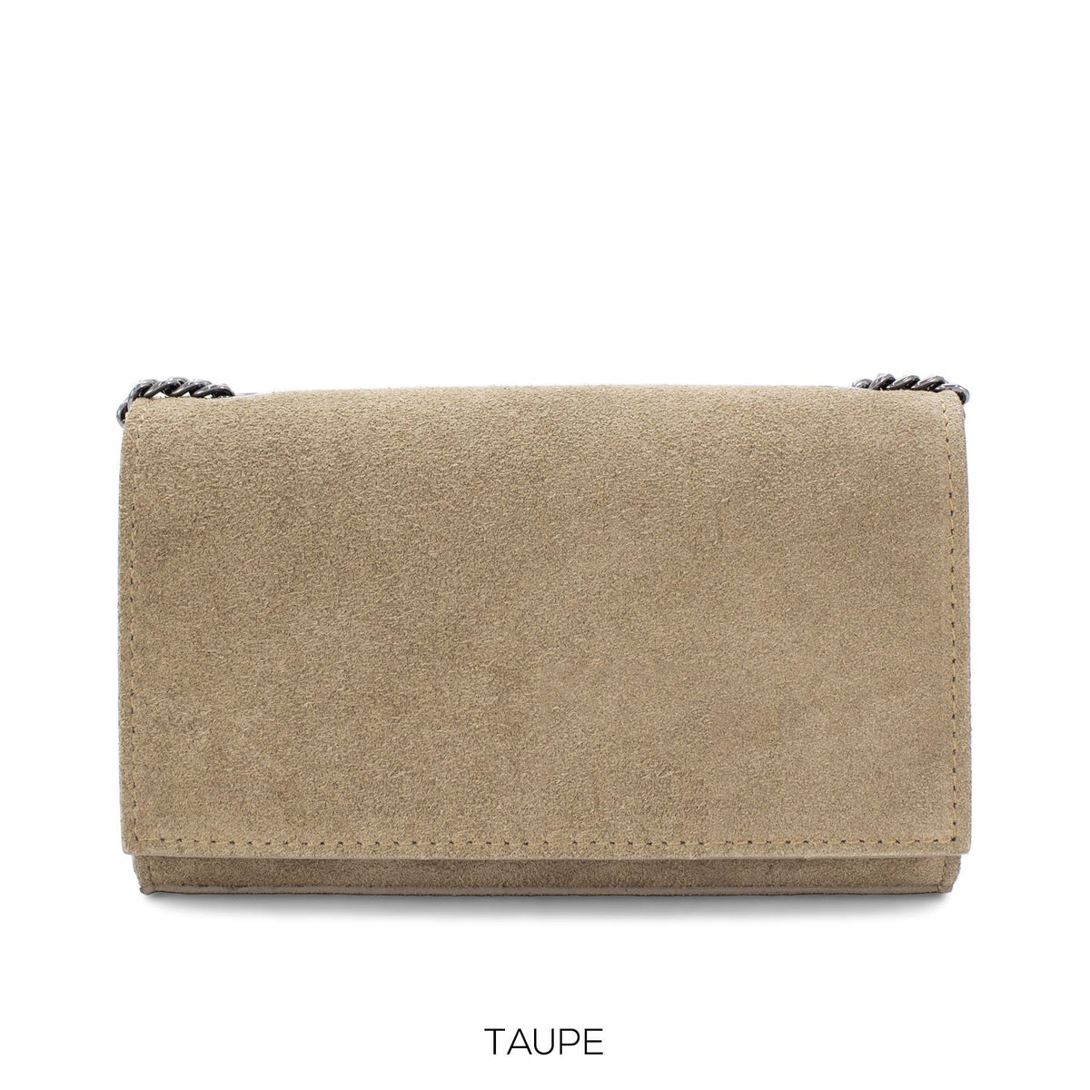 Genuine Suede Leather Small Crossbody Bag