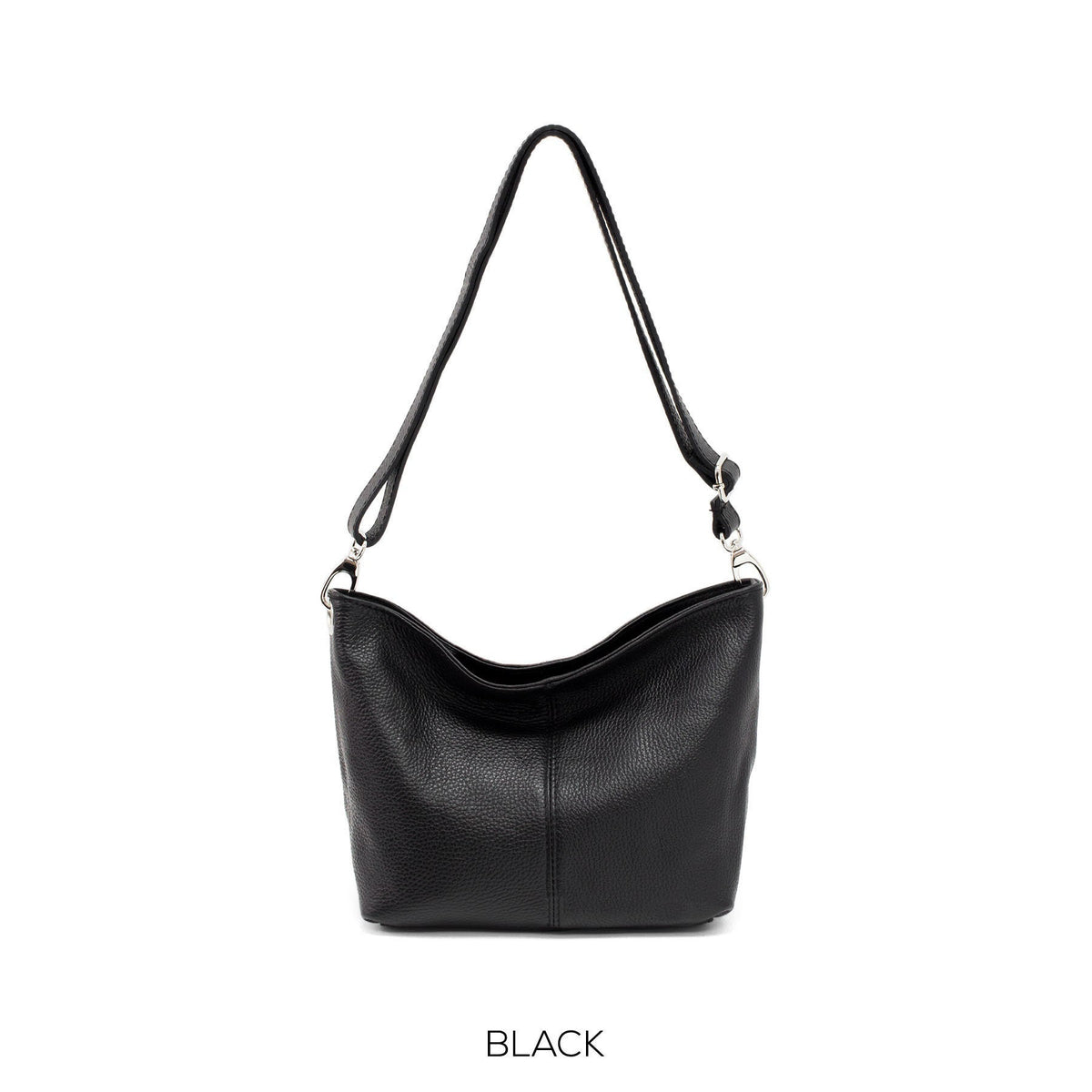 Genuine Leather Bucket Bag