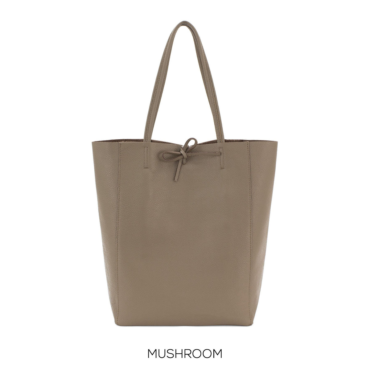 Brown Genuine Leather Shopper Bag Large Leather Tote Bag