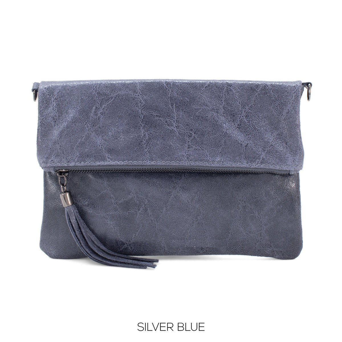 Genuine Leather Clutch Bag Shimmery Marble Effect Crossbody Bag Autum/Winter Wedding Parties Bridesmaids Gift  Evening Bag Made in Italy