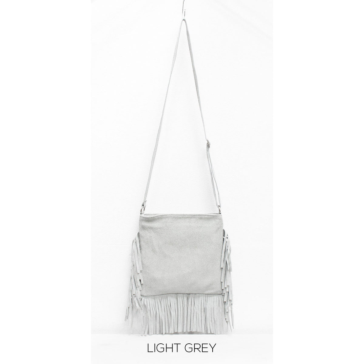 Genuine Suede Leather Italian Fringed Bag Crossbody Ladies Shoulder Bag Spring/Summer Messenger bag Parties  Evening Bag Made in Italy
