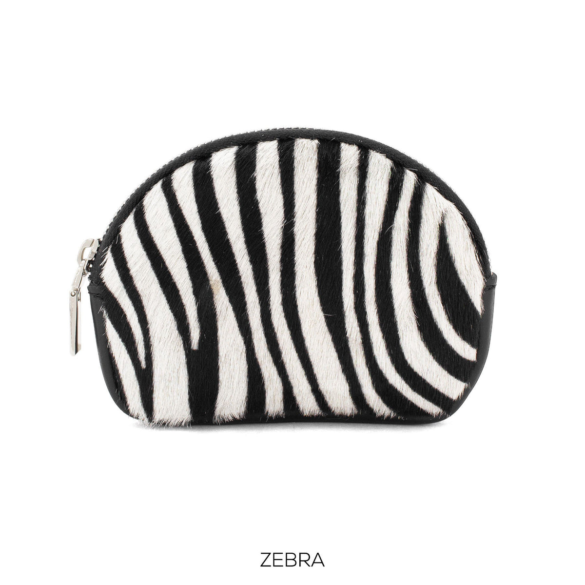 Genuine Italian Leather Cute  Coin Purse Animal Fur Print Soft Italian Leather Gift for Her Valentines Gift Comes Gift Wrapped Cutie Purse