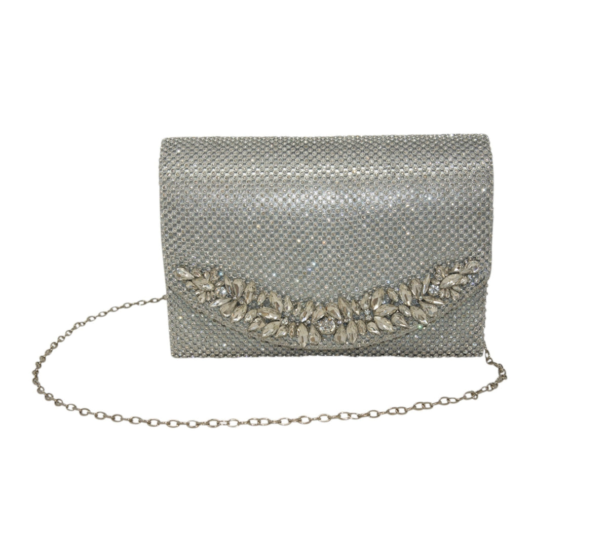 Sparkly Black Clutch Bag Wedding Event Clutch Bag Shoulder Bag perfect eye-catching Silver Diamante Bridesmaid Gift Present Wedding Party